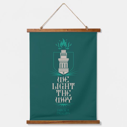 Hochturm | Wir machen den Weg frei Wandteppich Mit Holzrahmen (Vorderseite)