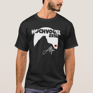 Hochvogel Berg Allgäu Alpen Bavaria Tirol Highligh T-Shirt