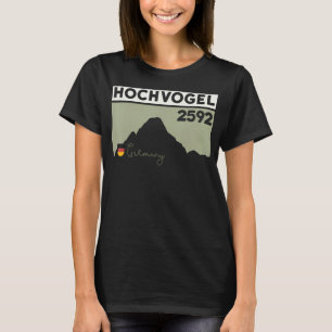 Hochvogel Height Tour Allgäu Alpen Wanderpass T-Shirt