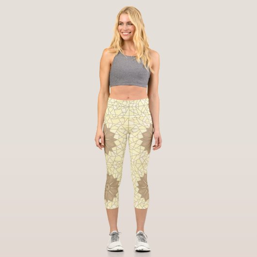Hochwaisted-Capris Capri Leggings (Vorderseite)