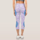 Hochwaisted-Capris Capri Leggings (Rückseite)