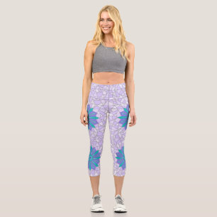 Hochwaisted-Capris Capri Leggings