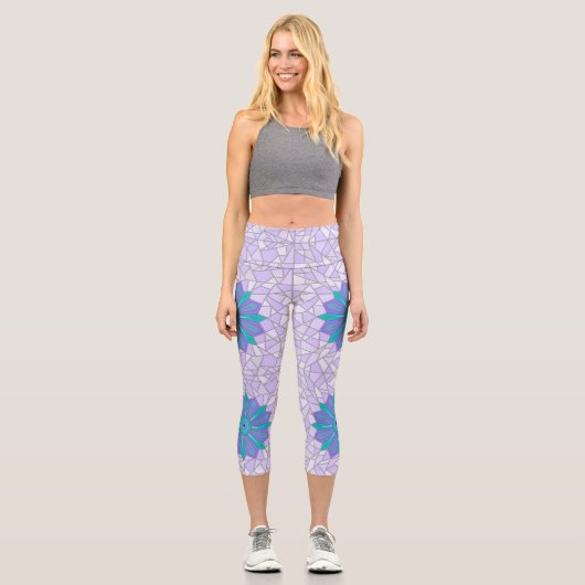 Hochwaisted-Capris Capri Leggings (Vorderseite)