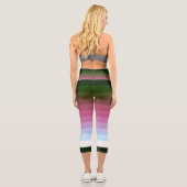 Hochwaisted-Capris Capri Leggings (Rückseite)