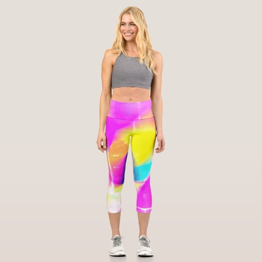 Hochwaisted-Capris Capri Leggings (Vorderseite)