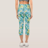 Hochwaisted-Capris Capri Leggings (Rückseite)
