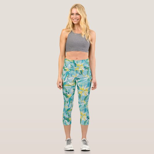 Hochwaisted-Capris Capri Leggings (Vorderseite)