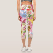 Hochwaisted-Capris Capri Leggings (Rückseite)