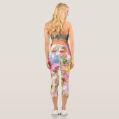 Hochwaisted-Capris Capri Leggings (Rückseite)