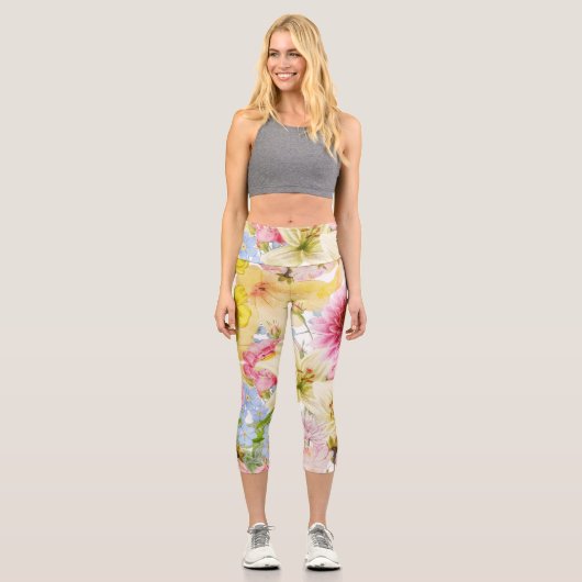 Hochwaisted-Capris Capri Leggings (Vorderseite)
