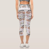 Hochwaisted-Capris Capri Leggings (Rückseite)