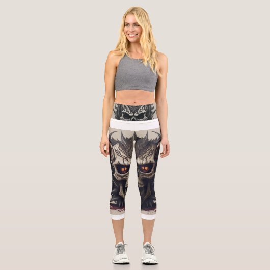 Hochwaisted-Capris Capri Leggings (Vorderseite)