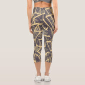 Hochwaisted-Capris Capri Leggings (Rückseite)