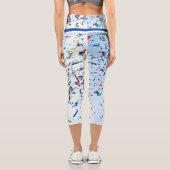 Hochwaisted-Capris Capri Leggings (Rückseite)