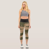 Hochwaisted-Capris Capri Leggings (Vorderseite)