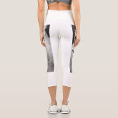 Hochwaisted-Capris Capri Leggings (Rückseite)