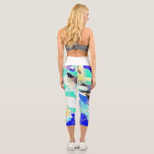 Hochwaisted-Capris Capri Leggings (Rückseite)