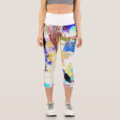 Hochwaisted-Capris Capri Leggings (Vorderseite)