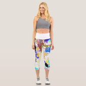 Hochwaisted-Capris Capri Leggings (Vorderseite)