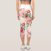 Hochwaisted-Capris Capri Leggings (Rückseite)