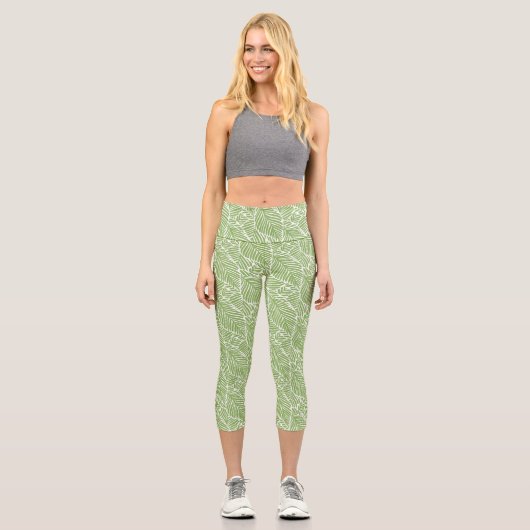 Hochwaisted-Capris Capri Leggings (Vorderseite)