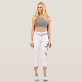 Hochwaisted-Capris Capri Leggings