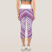 Hochwaisted-Capris Capri Leggings (Rückseite)