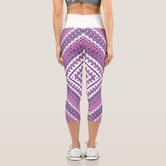 Hochwaisted-Capris Capri Leggings (Rückseite)