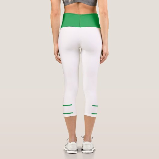 Hochwaisted-Capris Capri Leggings (Rückseite)