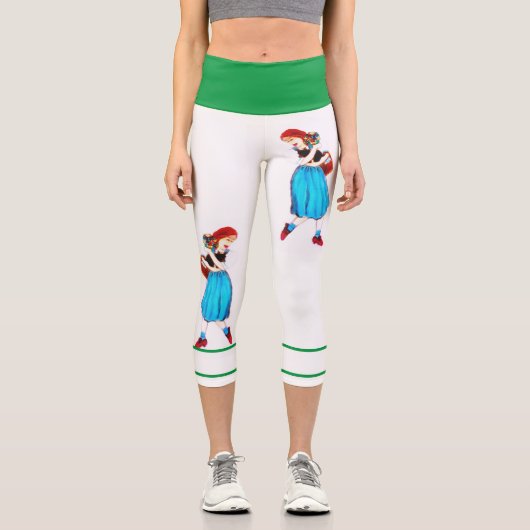 Hochwaisted-Capris Capri Leggings (Vorderseite)