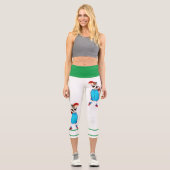 Hochwaisted-Capris Capri Leggings (Vorderseite)