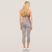 Hochwaisted-Capris Capri Leggings (Rückseite)
