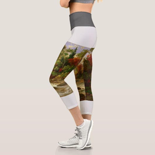 Hochwaisted-Capris Capri Leggings (Links)