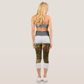 Hochwaisted-Capris Capri Leggings (Rückseite)