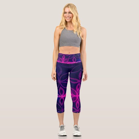Hochwaisted-Capris Capri Leggings (Vorderseite)