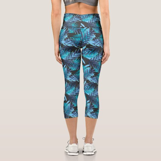 Hochwaisted-Capris Capri Leggings (Rückseite)