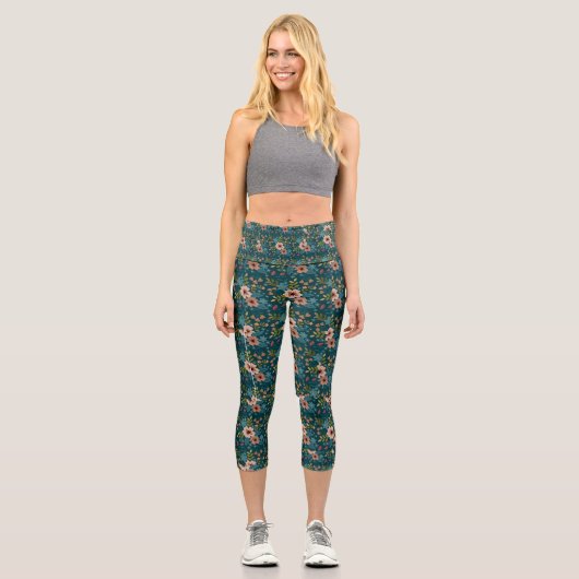 Hochwaisted-Capris Capri Leggings (Vorderseite)