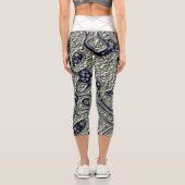 Hochwaisted-Capris Capri Leggings (Rückseite)