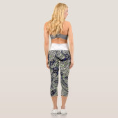 Hochwaisted-Capris Capri Leggings (Rückseite)