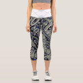 Hochwaisted-Capris Capri Leggings (Vorderseite)