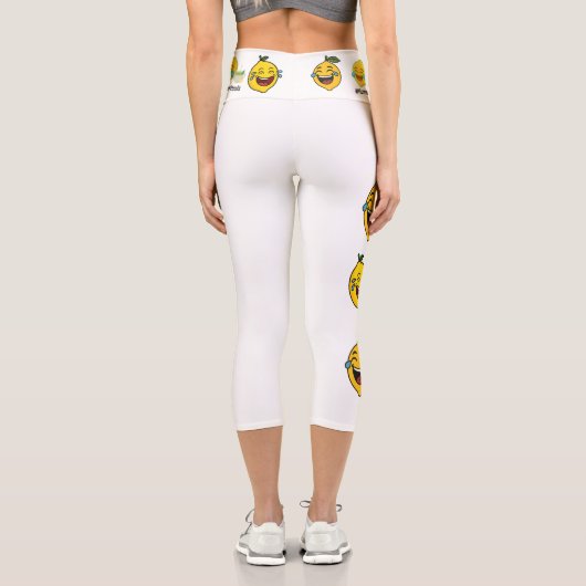 Hochwaisted-Capris Capri Leggings (Rückseite)