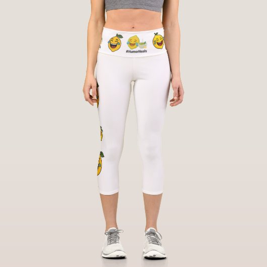 Hochwaisted-Capris Capri Leggings (Vorderseite)