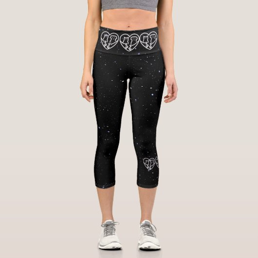 Hochwaisted-Capris Capri Leggings (Vorderseite)