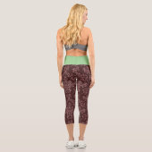 Hochwaisted-Capris Capri Leggings (Rückseite)