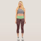 Hochwaisted-Capris Capri Leggings (Vorderseite)