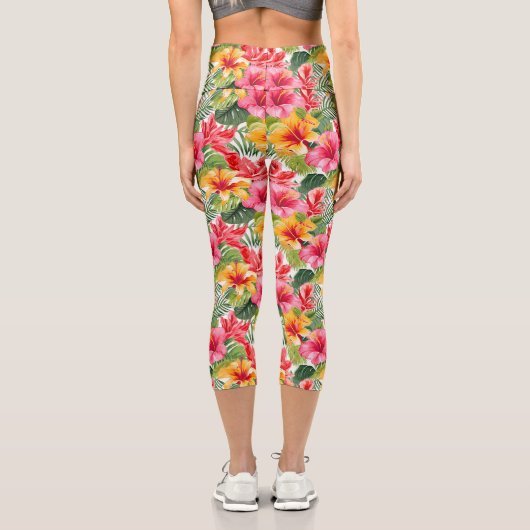 Hochwaisted-Capris Capri Leggings (Rückseite)