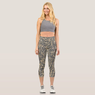 Hochwaisted-Capris Capri Leggings