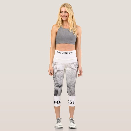 Hochwaisted-Capris Capri Leggings (Vorderseite)