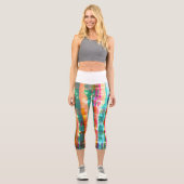 Hochwaisted-Capris Capri Leggings (Vorderseite)