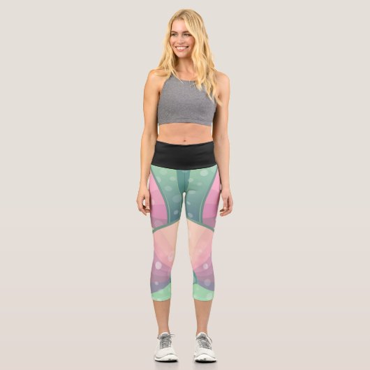 Hochwaisted-Capris Capri Leggings (Vorderseite)